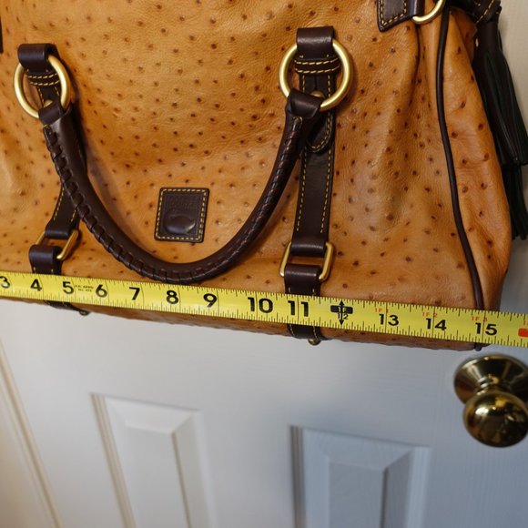 Dooney & Bourke Satchel- Vintage tan and brown - Picture 14 of 16